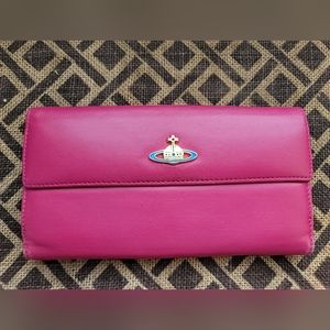 Viviene Westwood long wallet in preloved condition